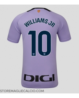 Athletic Bilbao Nico Williams #10 Maglia Gara Terza Repliche 2024-25